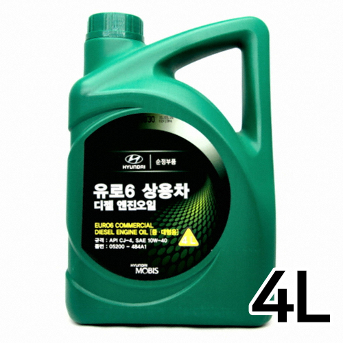 현대모비스  유로6 상용차 디젤 엔진오일 10W40 4L