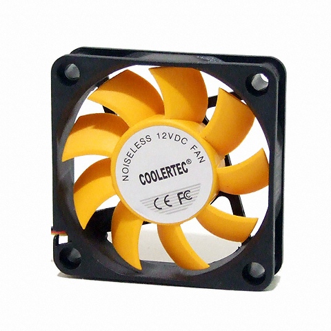 COOLERTEC CYF-6015 옐로우 윙 팬