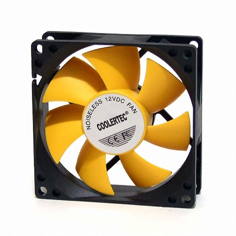 COOLERTEC  CYF-8025 옐로우 윙 팬