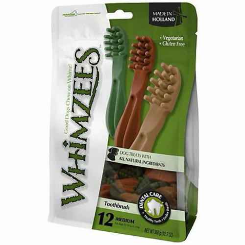 파라곤 윔지스 덴탈껌 밸류백 칫솔 M 360g (12p)