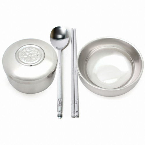 박씨상방 고급 스테인리스 반상기 5P