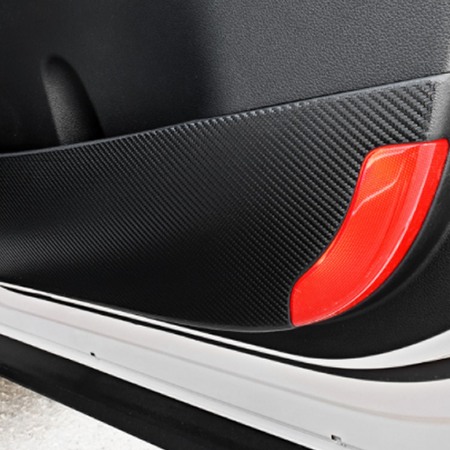 카이만  프리미엄 블랙 카본 도어커버 팰리세이드