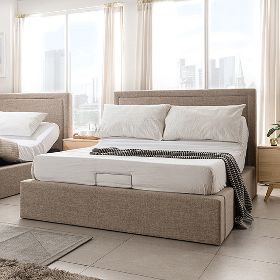 쉐우드가구 린다 드림 패브릭 모션베드 Q