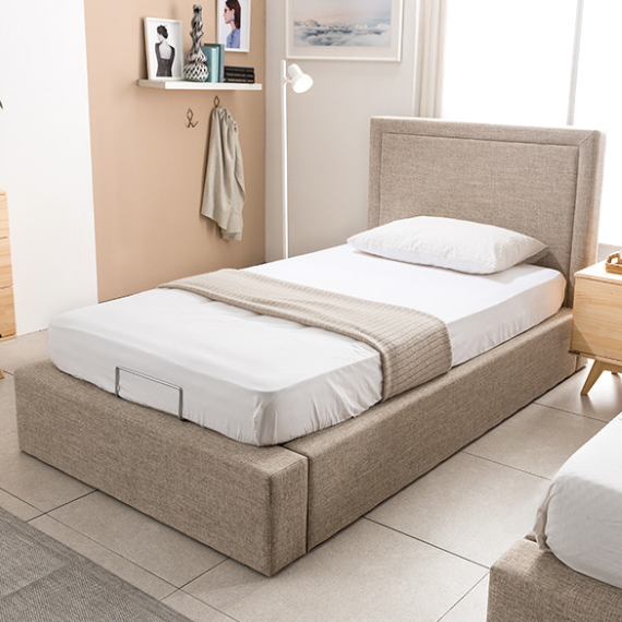 쉐우드가구 린다 드림 패브릭 모션베드 SS