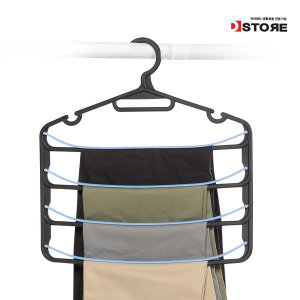 ML  국내산 집게바지걸이 주름없이 완전고정 공간활용200%