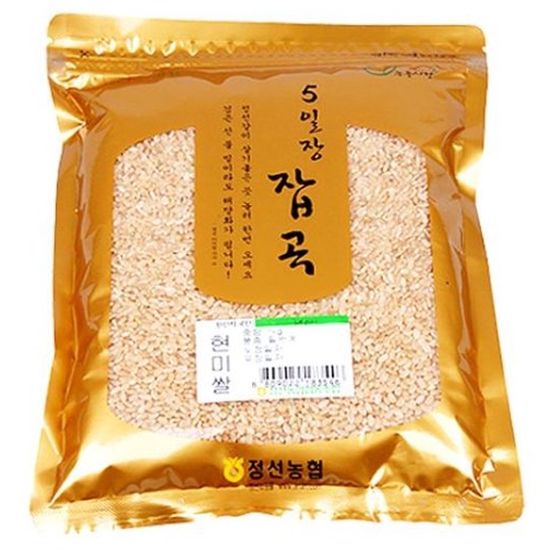 정선농협 5일장 잡곡 현미 4kg [1개]