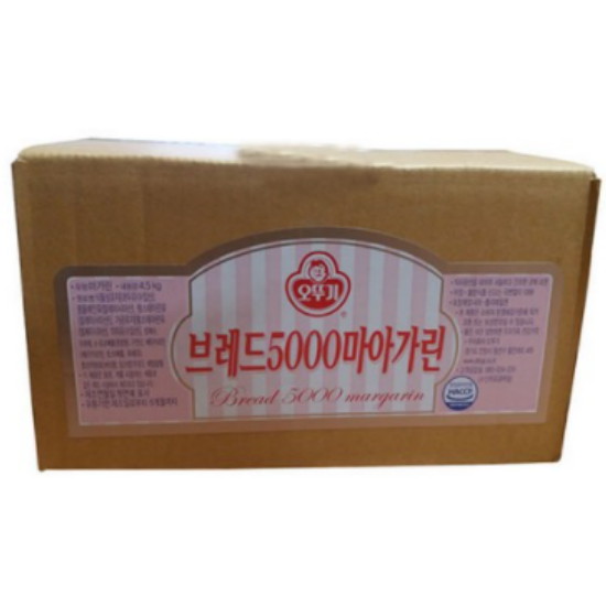 오뚜기  브레드5000 마가린 4.5kg
