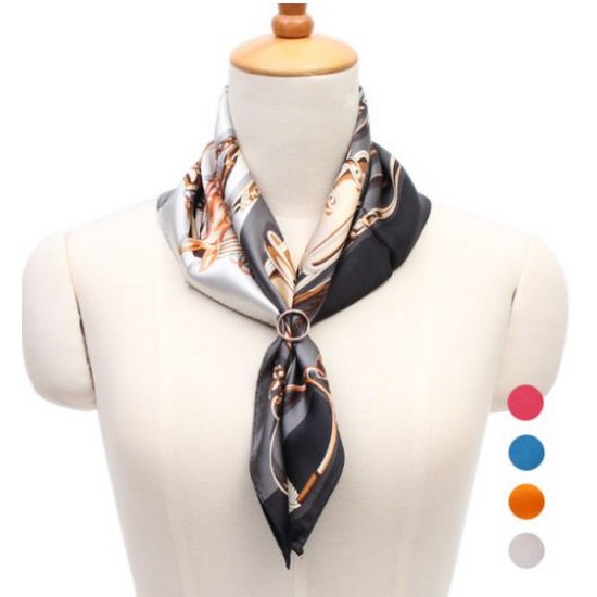 블루피오레 뉴라이드 쁘띠 실크 스카프_AF3390