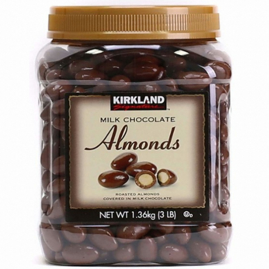 코스트코 커클랜드 밀크 초콜릿 아몬드 1.36kg