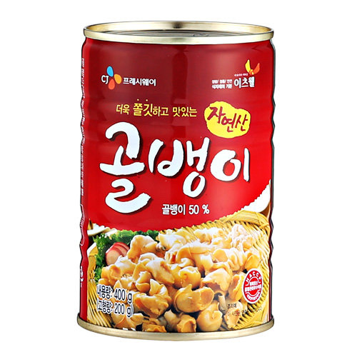 CJ프레시웨이 이츠웰 자연산 골뱅이 400g