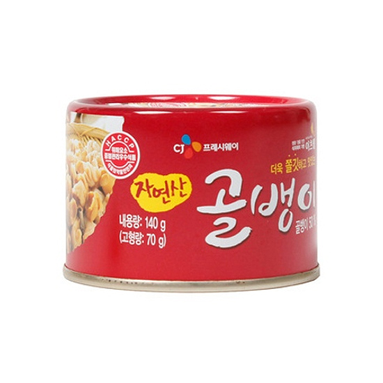 CJ프레시웨이 이츠웰 자연산 골뱅이 140g