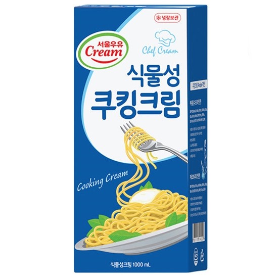 서울우유  식물성 쿠킹크림 1L