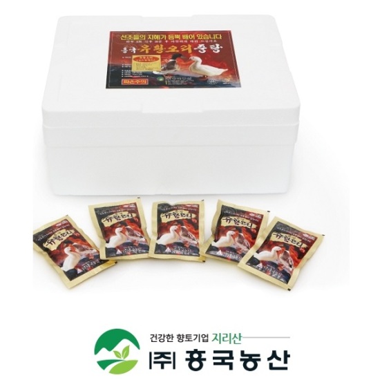 흥국농산 유황오리 다슬기 진 액기스 100ml * 90개입