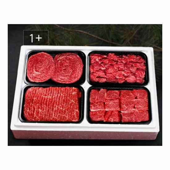 대구축협  팔공참한우 1+등급 정육 선물세트 4호 2.4kg