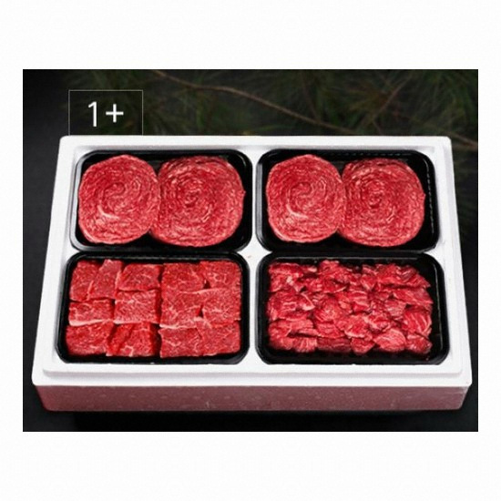 대구축협  팔공참한우 1+등급 정육 선물세트 7호 2.4kg