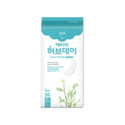 애터미 허브데이 팬티라이너 20개