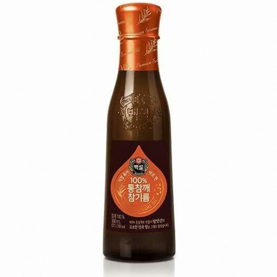 백설 100% 통참깨 참기름 300ml