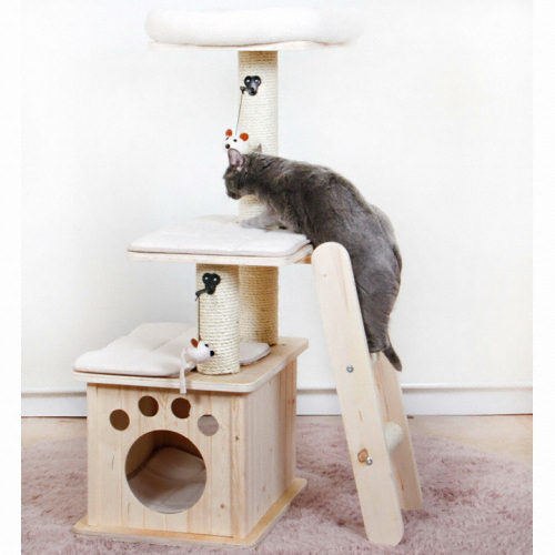 펫모닝  원목캣타워 PMC-6510