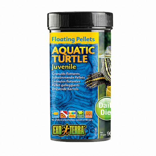 하겐  엑소테라 쥬니어 거북이사료 90g/거북이/거북이먹이/거북이용품/청거북/물거북/거북/거북용품/