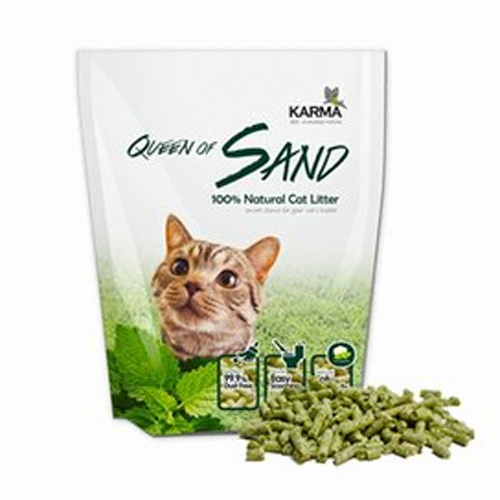 카르마 퀸오브샌드 두부모래 녹차 3kg