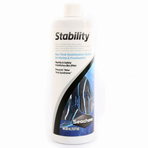 시켐 스테빌리티 500ml  고농축 생박테리아  /수족관 열대어 PSB 약품 치료제 수질
