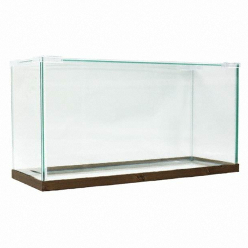 천일수조  천일 누드 어항 45cm 월넛/열대어어항/유리뚜껑포함/