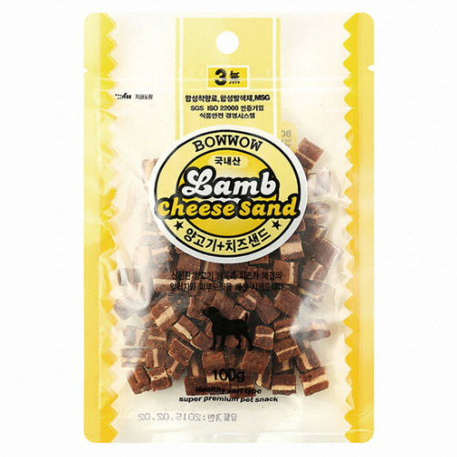 바우와우 양고기 치즈 샌드 100g