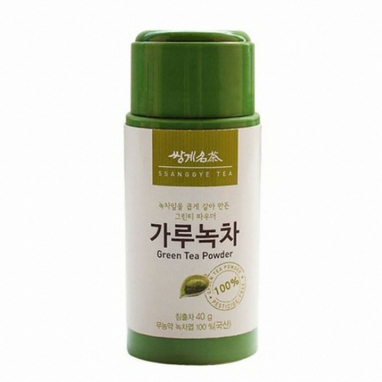쌍계명차  김동곤 명인이 만든 가루녹차 40g
