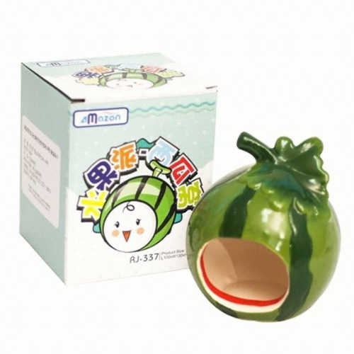 햄스터은신처 수박 세라믹 은신처 햄스터용품 RJ337