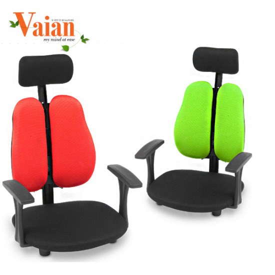 청송방 바이안 더블메쉬 좌식의자 (팔+머리형) CH0704