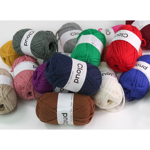 삼성물산  클라우드 털실/뜨개실/뜨개질/여름 가는 손