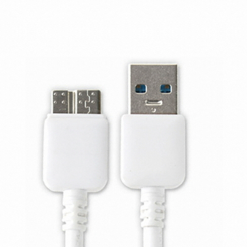 라이트컴 Coms USB 3.0/Micro USB(B) White 케이블