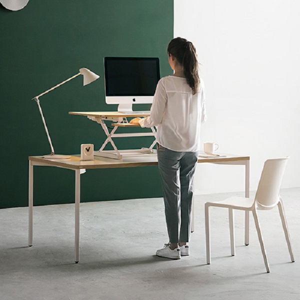 데스커 리프트업 책상 키보드타입 거치형