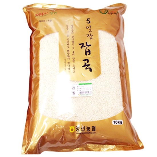 정선농협  2020 5일장 잡곡 찹쌀 10kg