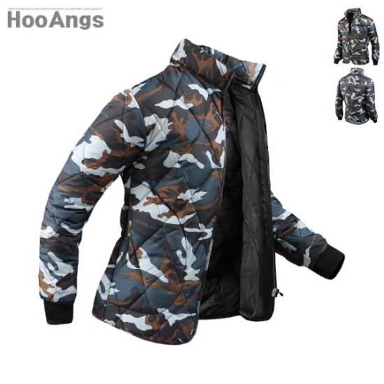 후앙스 카모 카라 깔깔이점퍼_SDPD6059