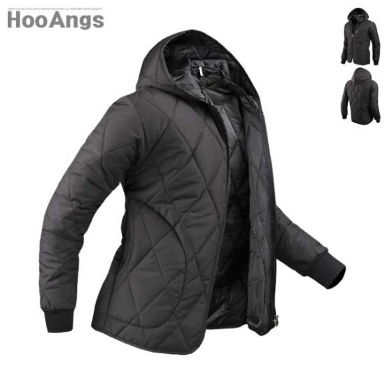 후앙스 베이직 후드 깔깔이점퍼 SDPD7059