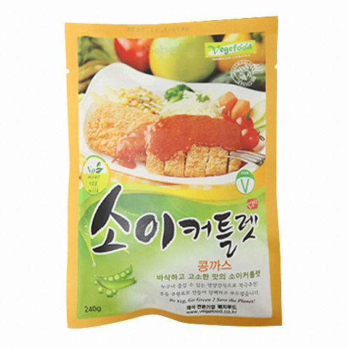 베지푸드 소이 커틀렛 240g [1개]