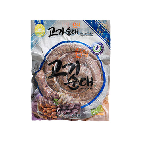 온누리식품  백암전통순대 고기순대 2kg