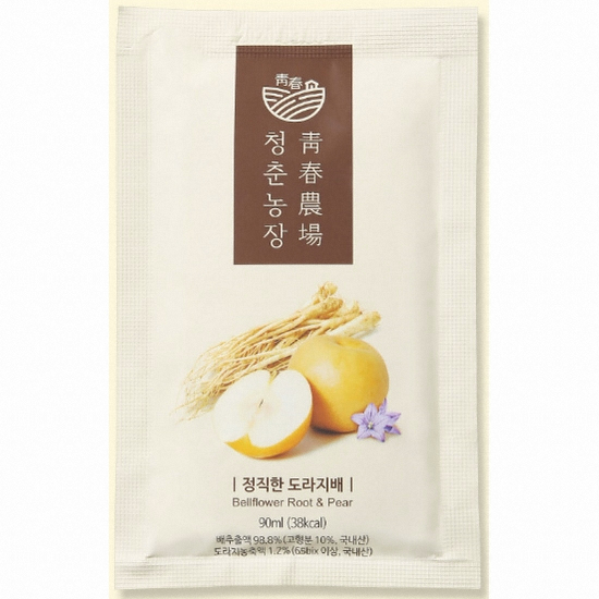 모모스튜디오 청춘농장 정직한 도라지배즙 90ml 60포