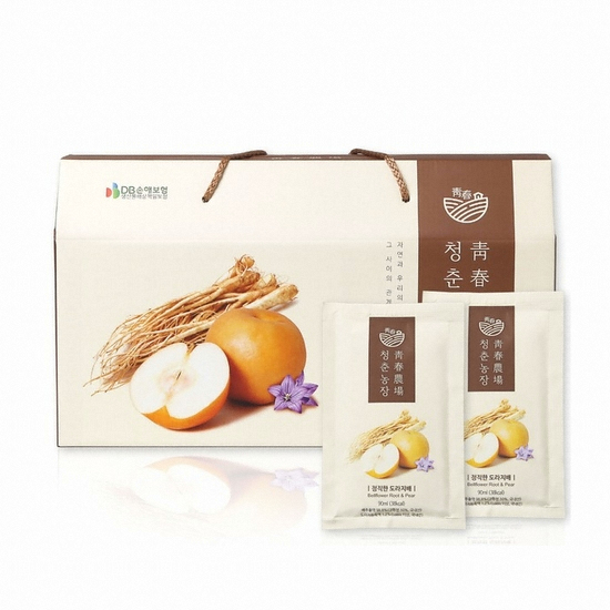 모모스튜디오 청춘농장 정직한 도라지배즙 90ml 30포