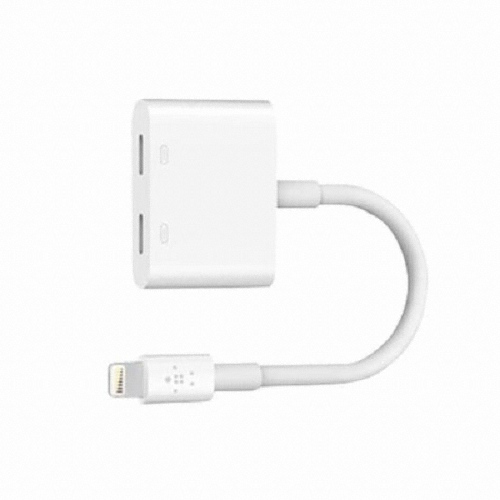 벨킨  라이트닝 오디오 + 충전 RockStar (F8J198BTWHT)