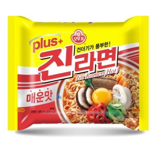 오뚜기  진라면 플러스 매운맛 120g