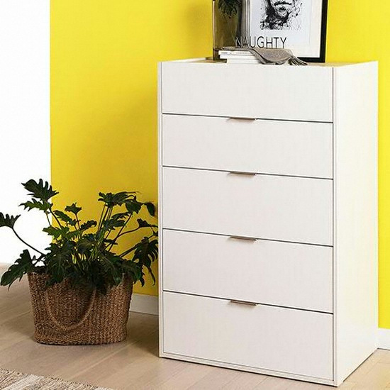 리바트  모뜨 5단 서랍장 800