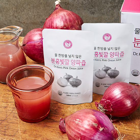 경북대학교포도마을 김재식 분홍빛깔 양파즙 100ml 30포