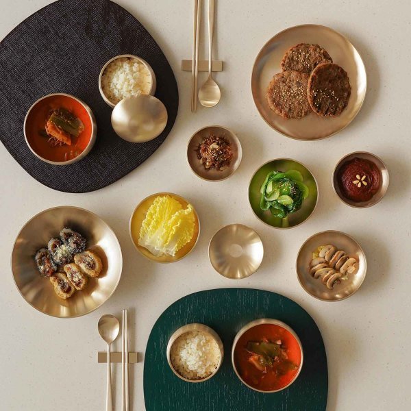 놋담 방짜유기 후 2인 반상기세트