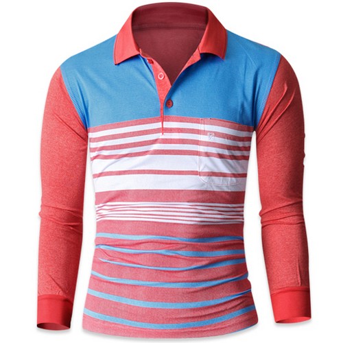 해리슨옴므 나염 긴팔 카라티_DDO1128