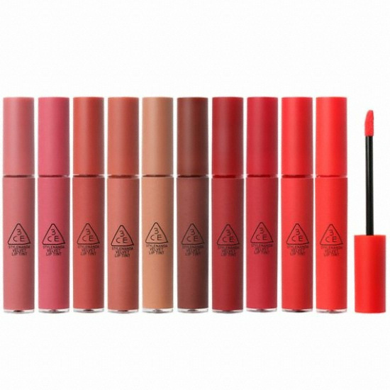 3CE 벨벳 립 틴트 4ml