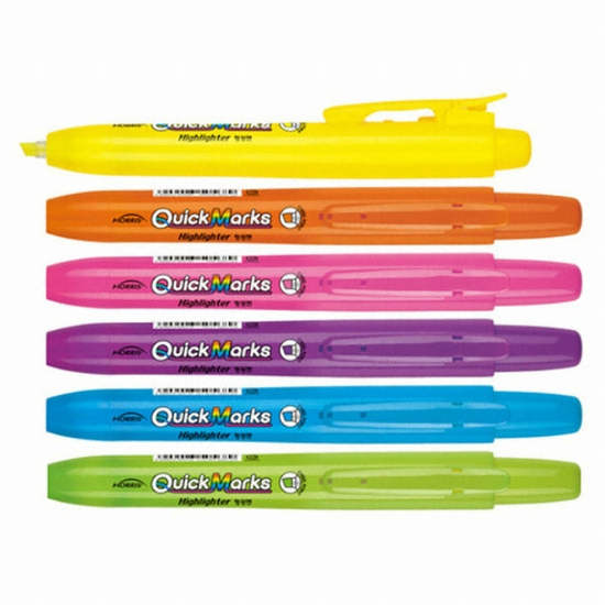 모리스  퀵마크 M 노크식 MRH 101 형광펜