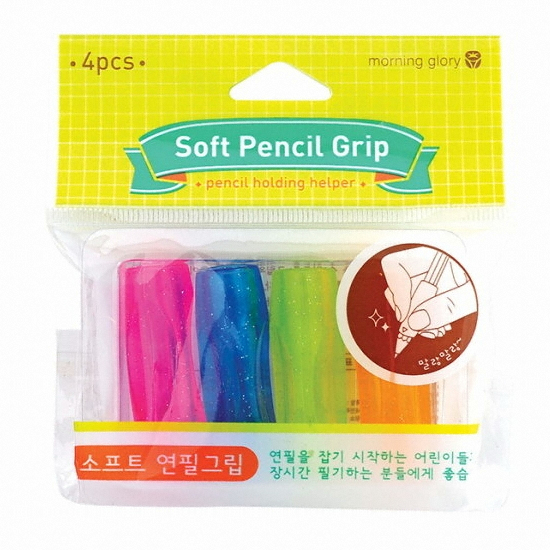 모닝글로리  소프트 연필그립