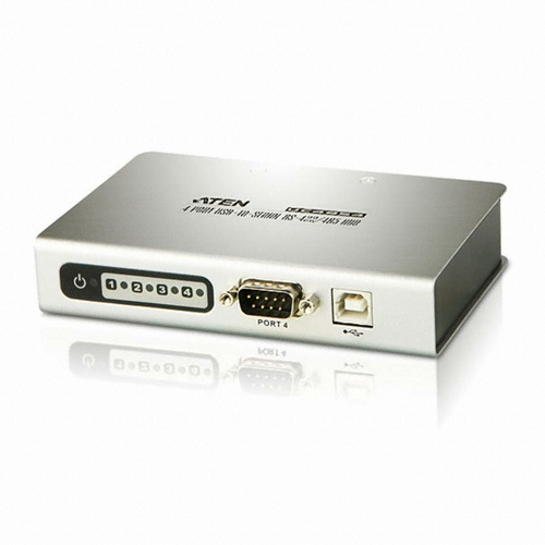 에이텐  4포트 USB-to-시리얼 RS-422/485 허브 (UC4854)
